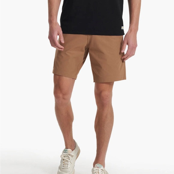 Vuori Men's Meta 8” Shorts - camel - size 36 - Picture 2 of 10